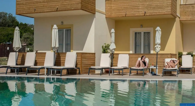 Del Mare Beach Hotel, Забронировать Отель Сидарион Остров Корфу
