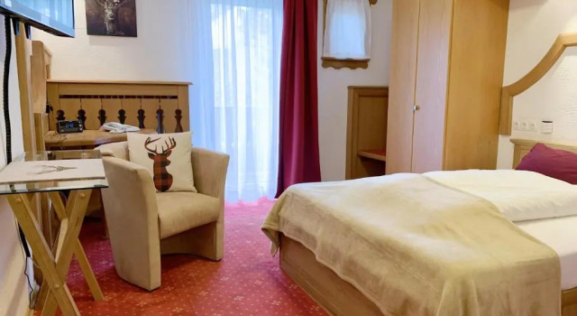 Одноместный номер Standard с балконом Landhotel Untere Kapfenhardter Mühle