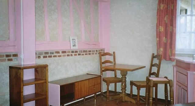Студия с красивым видом из окна Le Manoir de Goliath