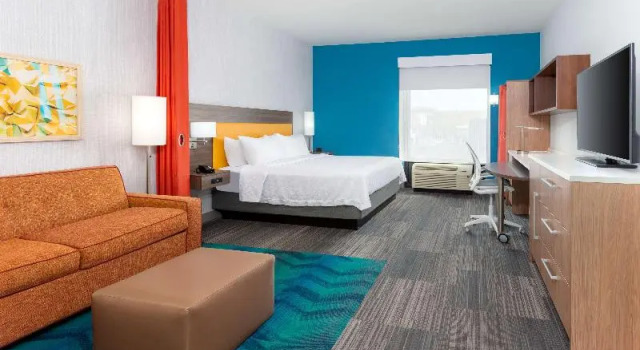 Двухместная студия с видом на город Home2 Suites By Hilton Tampa Downtown Channel District