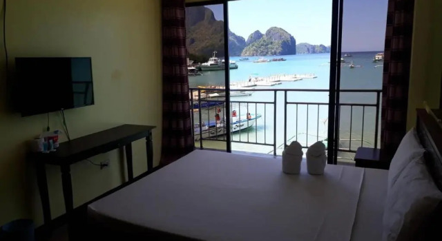 Двухместный номер с видом на море Aqua Travel Lodge