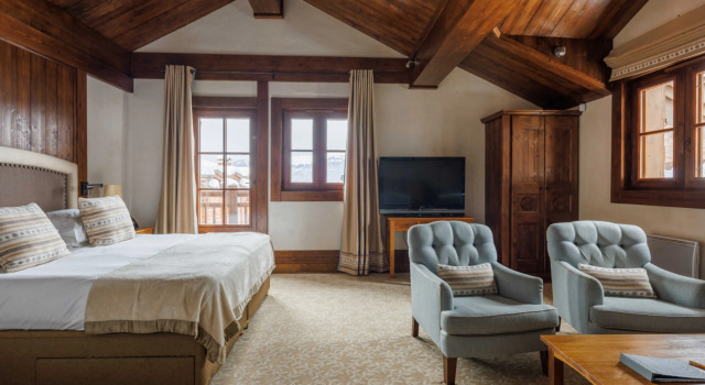 Семейный номер Standard с балконом и с красивым видом из окна Hôtel Portetta
