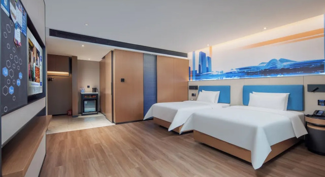 Номер Comfort 长沙五一广场希尔顿欢朋酒店Hampton by Hilton Changsha Wuyi Square
