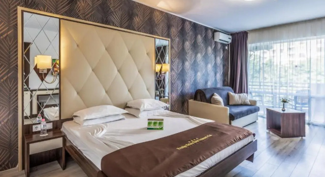 Семейный номер Deluxe с балконом Prestige Deluxe Hotel Aquapark Club - All inclusive