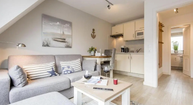 Whg_ 8_ Haus Norderstra_e 61, Забронировать Отель Отели Вестерланд с парковкой, рядом с Аквапарк "Зюлтер Велле", Парковка