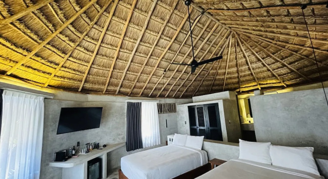 Manzaralı Standart dört kişilik oda Maya Tulum by G Hotels