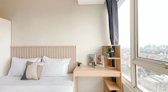Fully Furnished and Comfortable 2BR Nifarro Park Apartment, Book Apartment Jakarta Jakarta Province