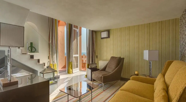Suite junior con vista al mar Hotel Punta Tragara
