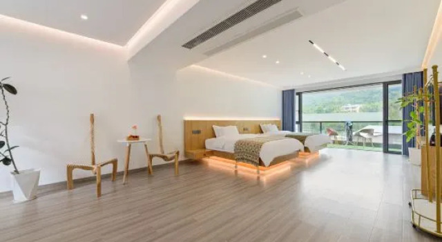 Tonglu Mountain Yuqi · Quye VILLA Team Building Roaming Vacation Meisu (Maoping Village Store), Забронировать Вилла Коттеджи Ханчжоу, Коттедж