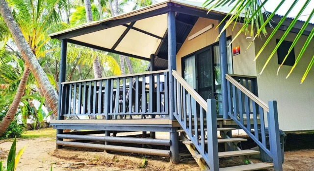 1 soveværelse i standard- værelse med havudsigt Ellis Beach Oceanfront Bungalows