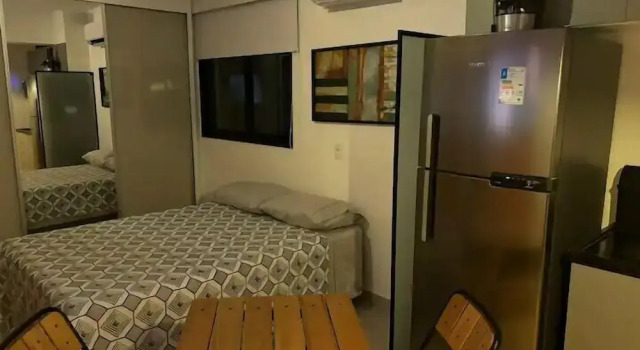 Studio 309 WBE São Paulo prx PUC Allianz, Забронировать Апартаменты/квартира Апартаменты Сан-Пауло, рядом с Многофункциональный комплекс Espaco das Americas, Апартаменты/квартира