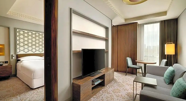 Двухместные апартаменты c 1 комнатой Отель Sheraton Астана