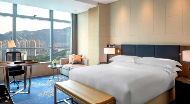 Двухместный номер Deluxe Hilton Jinan South Hotel & Residences