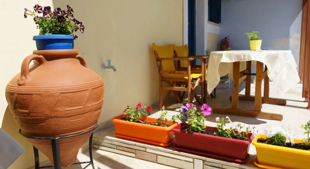 Студия с 2 комнатами с видом на море Melinas sunset-Nice flat with 2 Rooms,2 Bath with sea view sunset