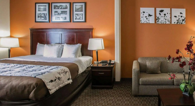 Двухместный люкс Sleep Inn & Suites Hwy 290-NW Freeway