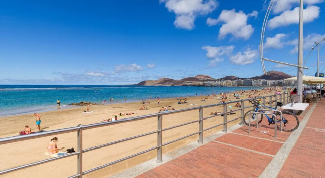 Апартаменты Casita Sunwaves- El 19 De Padre Cueto, Las Canteras