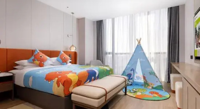 Семейный люкс c 1 комнатой Home2 Suites by Hilton Yinchuan Xingqing