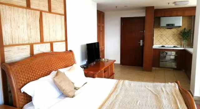 Семейный люкс с видом на море Sanya  Seahaven Holiday  Apartment (Sanya Bay Haiyue Plaza Branch)
