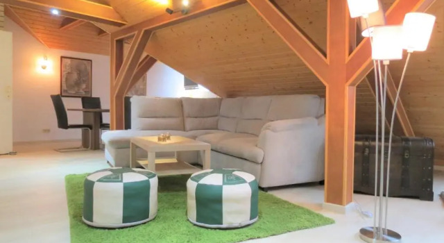 Апартаменты Penthouse Wolkenstein großzügige Maisonette auf 155 qm mit Whirlpool, Klima & Kamin