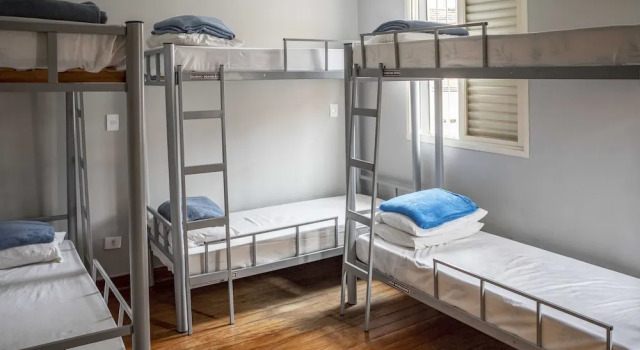 Кровать в общем номере (женский номер) Casa Ecotrips Barra Funda - Hostel