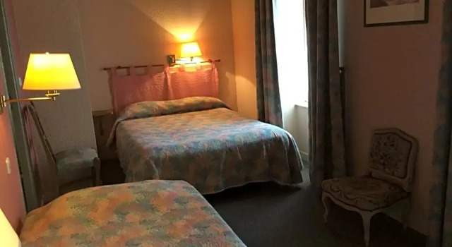 Номер Standard Logis Hôtel La Fleur de Lys