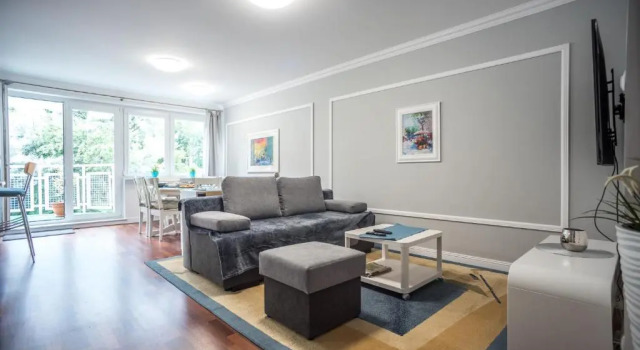 Victus Apartamenty, Apartament Silver, Varaa Huoneisto Hotellit Pommeri pysäköinnillä, Pysäköinti