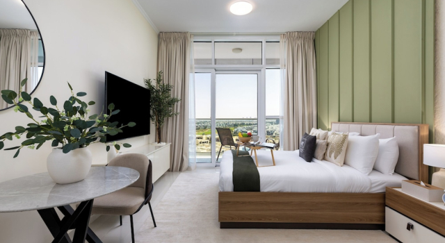 Студия Deluxe Maison Privee - Refined Studio w/ Top Facilities in Damac Hills