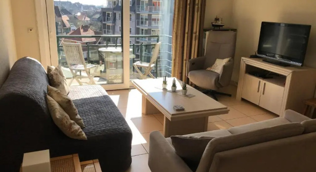 Апартаменты Appartement Pablo met garagebox 50m van zee