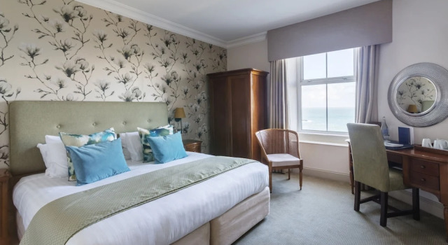 Двухместный номер Standard с частичным видом на море Mullion Cove Hotel & Spa