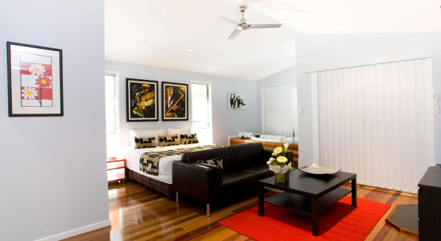 Amore On Buderim Rainforest Cabins, Boek Bed and Breakfast Hotels in Queensland met zwembad, Zwembad