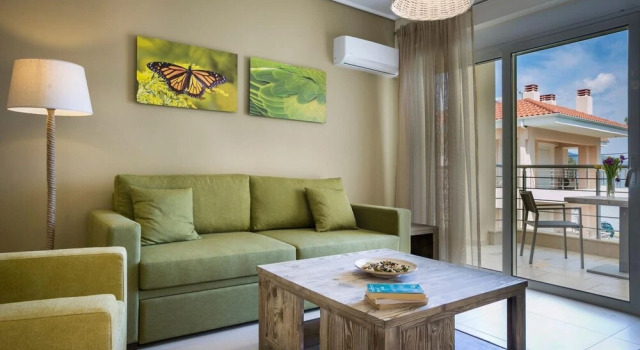 Deluxe Kefalonia Apartment Apartment Meli 2 Bedroom Pool, Забронировать Апартаменты/квартира Каравомилос Кефалония