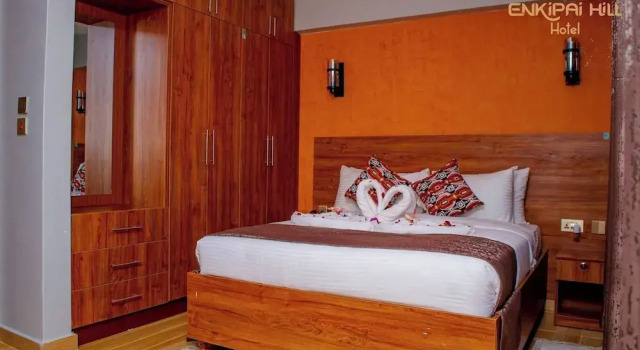 Двухместный номер Deluxe с видом на сад Enkipai Hill Hotel