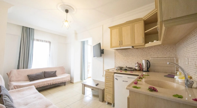 Апартаменты с 2 комнатами с балконом Portofino Apart