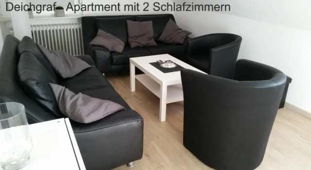 Апартаменты с 2 комнатами Haus Ostfriesland