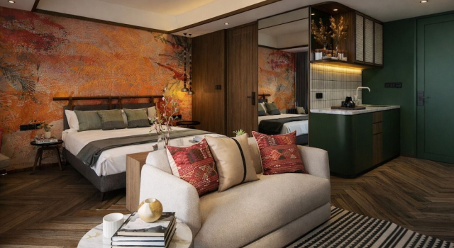 Двухместный номер Deluxe с балконом Elais by ARTOTEL
