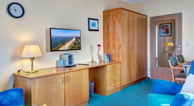 Апартаменты с 2 комнатами Am Schloonsee Haus C - Apartments mit Strandkorb