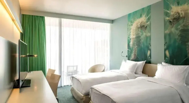 Двухместный номер Superior с балконом и с видом на море Radisson Blu Resort & Spa