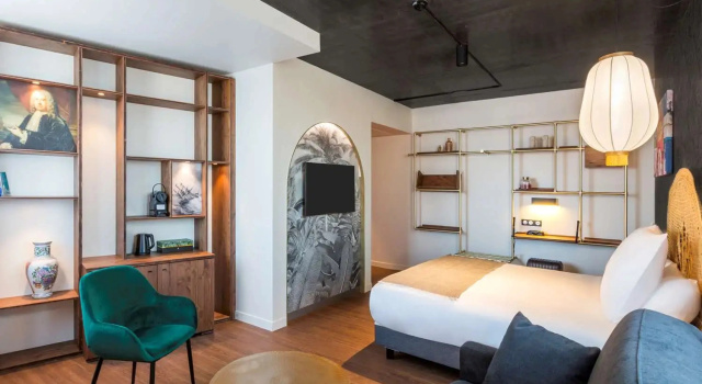 Номер Standard с видом на город Aiden by Best Western Lorient Centre