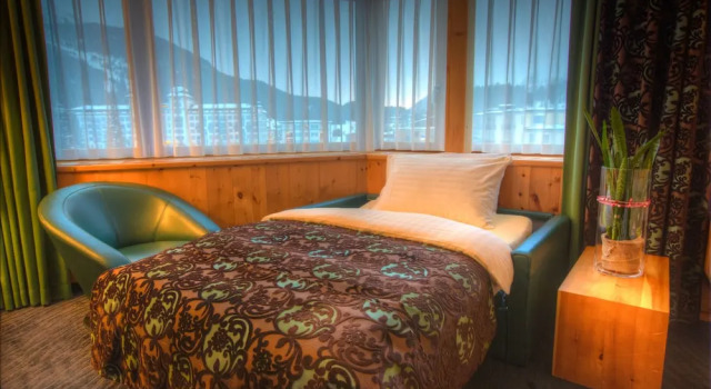 Standard quadruple chambre 2 chambres Sport & Wellnesshotel San Gian St. Moritz