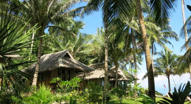 Двухместный номер Standard с балконом и с красивым видом из окна Camiguin Volcan Beach Eco Retreat & Dive Resort