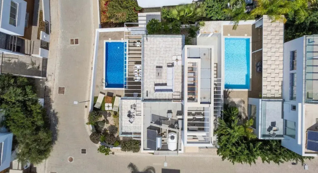 Elite Blu Heights Villa, Забронировать Вилла Коттеджи Айия-Напа, рядом с Парк развлечений Айа-Напа, Коттедж