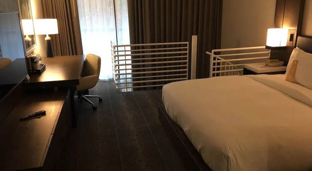 Люкс Дуплекс c 1 комнатой с балконом Hilton Peachtree City Atlanta Hotel & Conference Center