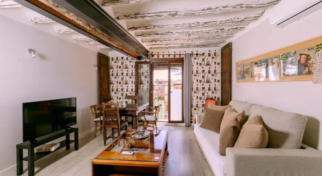 Апартаменты с 2 комнатами Apartamentos Vino Tinto y Restaurante Tomate Rosa