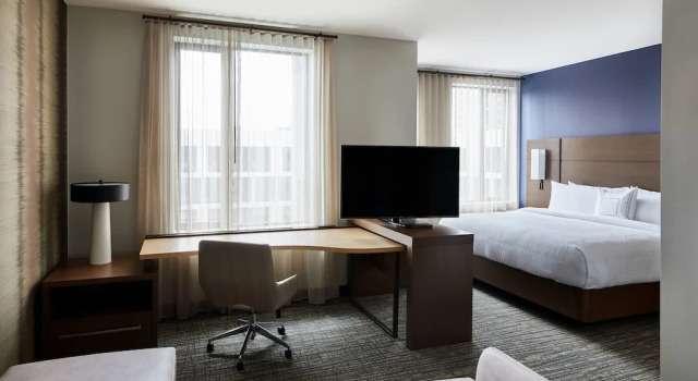 Двухместный люкс Residence Inn By Marriott Dallas By The Galleria