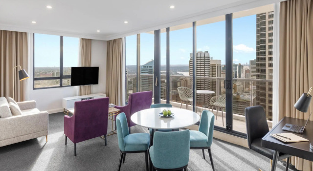 Люкс с 2 комнатами Meriton Suites Pitt Street, Sydney