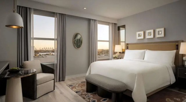Двухместный номер Standard с видом на залив Fairmont Breakers Long Beach