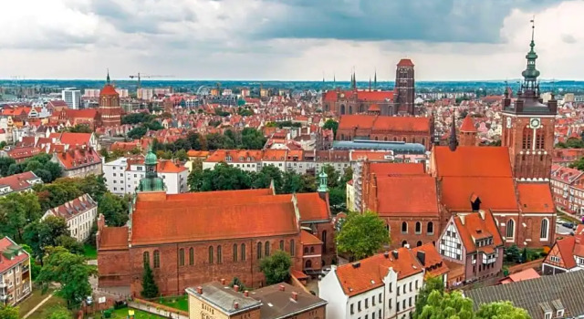 Номер Standard с видом на город Mercure Gdańsk Stare Miasto