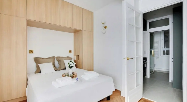 Peaceful Chic Studio - 2P - Arc de Triomphe, Забронировать Апарт-отель Апарт-отели Парижа, Апарт-отель
