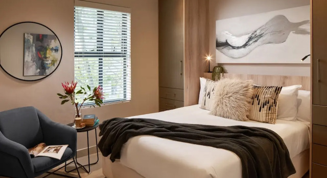 Апартаменты Luxury с 2 комнатами с балконом The Den Apartments