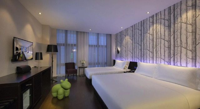 Номер Deluxe Orange Hotel Shanghai Pudong Airport